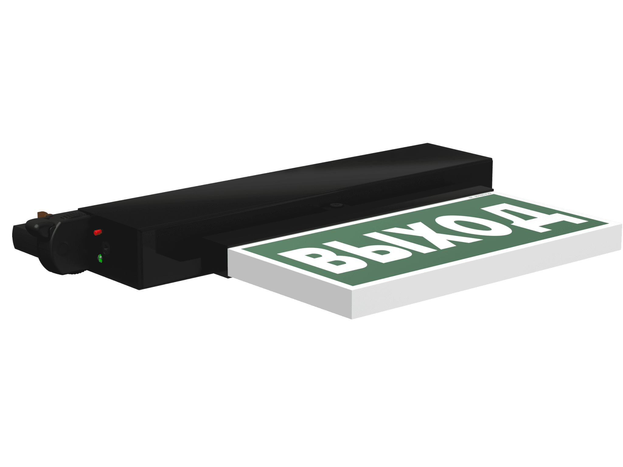 Белый свет Световой указатель BS-CANOE-73-S1 LED Black a20995 — миниатюра 2