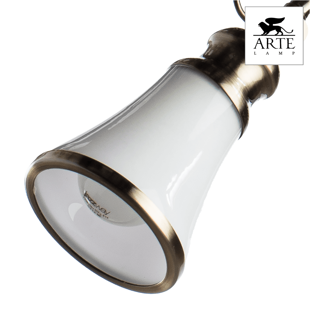 Arte Lamp Vento Бронза/Белый Спот 3x40W 3xE14 A9231PL-3AB — миниатюра 3