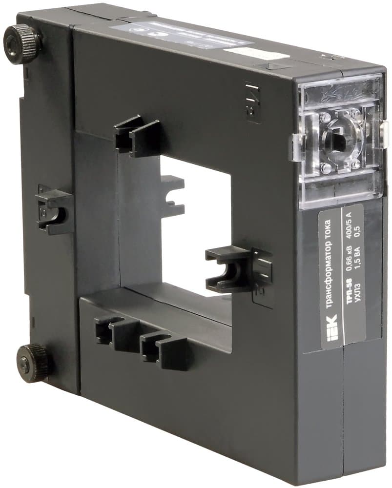 IEK Трансформатор тока ТРП-58 500/5 2,5ВА кл. точн. 0,5 — миниатюра 2