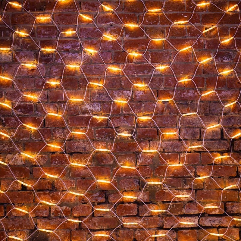 NEON-NIGHT Гирлянда "Сеть" 2x3м, белый КАУЧУК, 432 LED ТЕПЛЫЙ БЕЛЫЙ 217-146