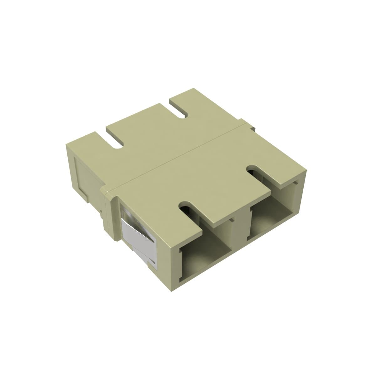 DKC Адаптер SC/UPC-Duplex TOP, ОМ2, бежевый