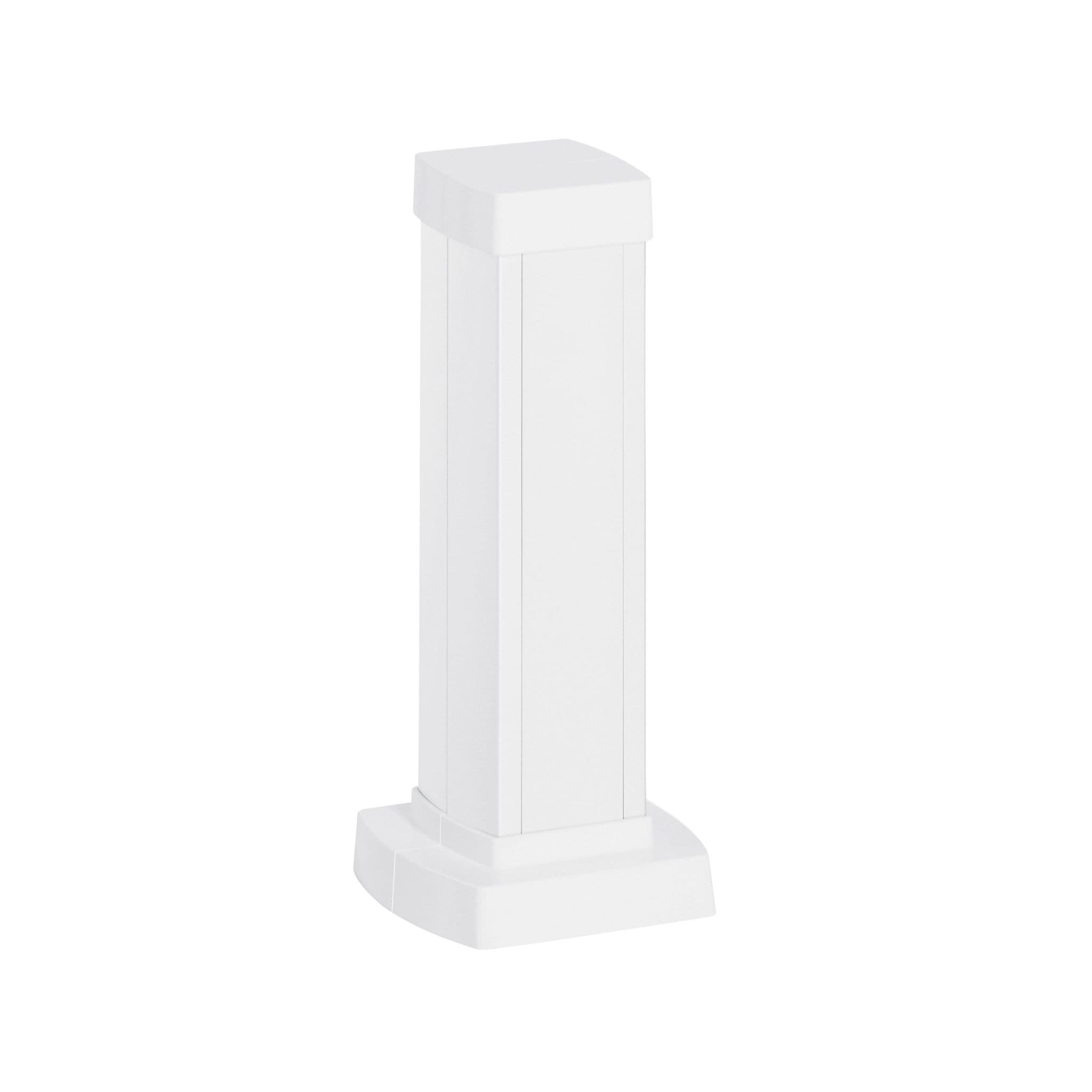 Legrand Snap-On мини-колонна алюминиевая с крышкой из пластика 1 секция, высота 0,3 метра, цвет белый 653000 — миниатюра 2