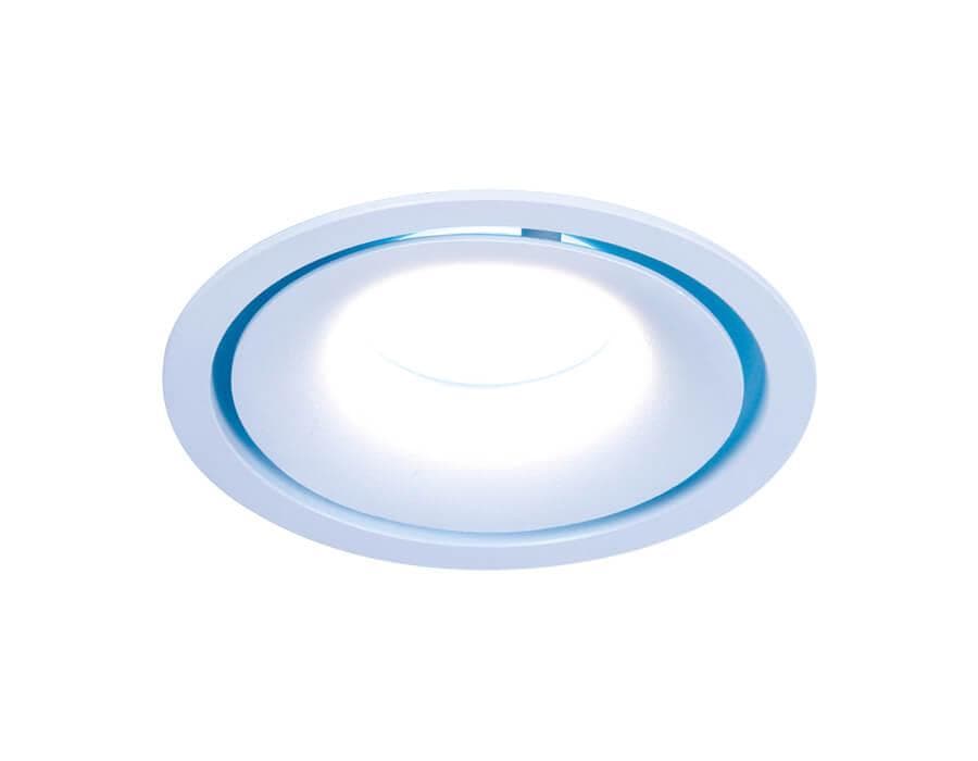 Ambrella Встраиваемый точечный светильник TN120 WH/S белый/песок GU5.3 D100*30 — миниатюра 1