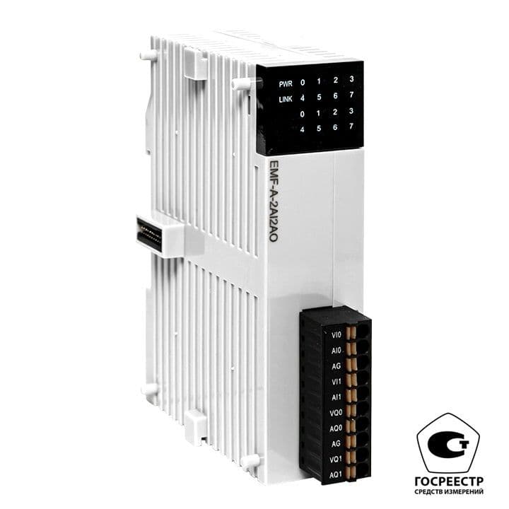 EKF Модуль аналогового в/в EMF 2/2 PRO-Logic (с поверкой)