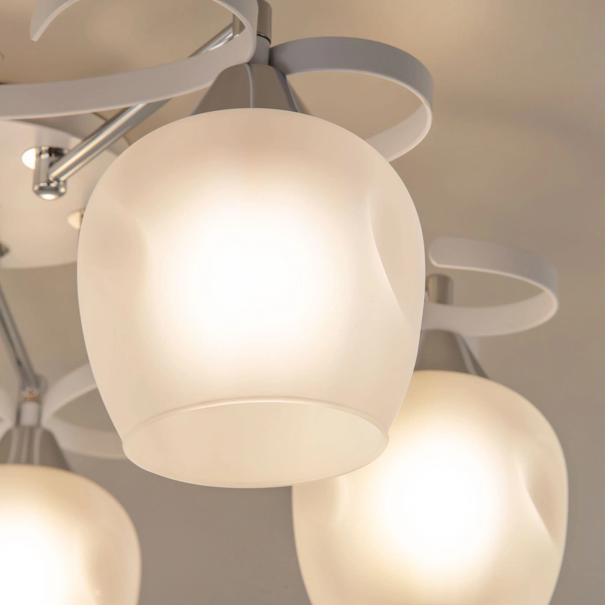 Citilux CL171153 Сюзи Белая+Хром Светильник Люстра — миниатюра 5