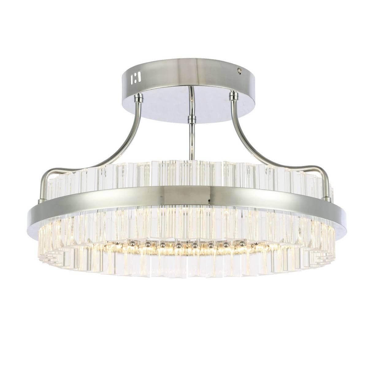 ST Luce SL383.102.01 Светильник потолочный Хром/Прозрачный LED 1*34W — миниатюра 4