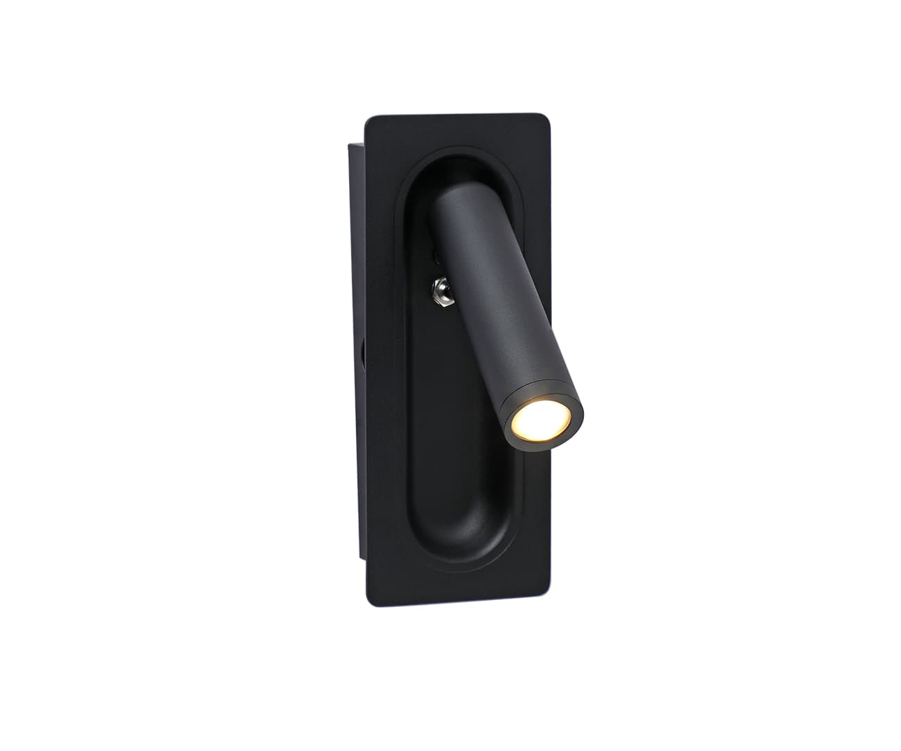 Kink Light 08071M,19 Бра встраиваемое Ризи черный w16,5*6,5 h16,5 Led 3W (3000K)