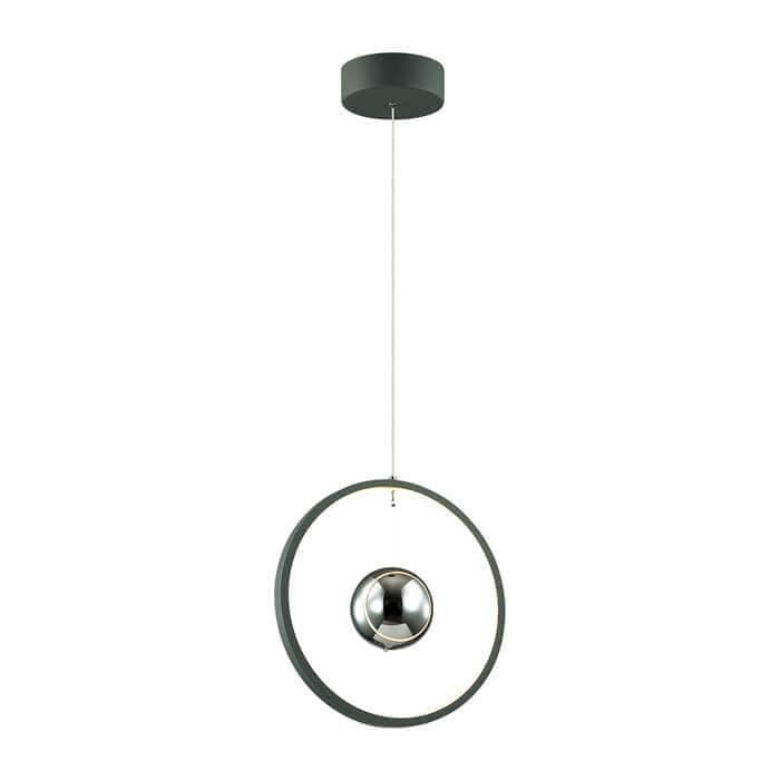 Odeon Light 4031/21LA ODL19 77 серый/хром Подвес LED 21W LOND — миниатюра 1
