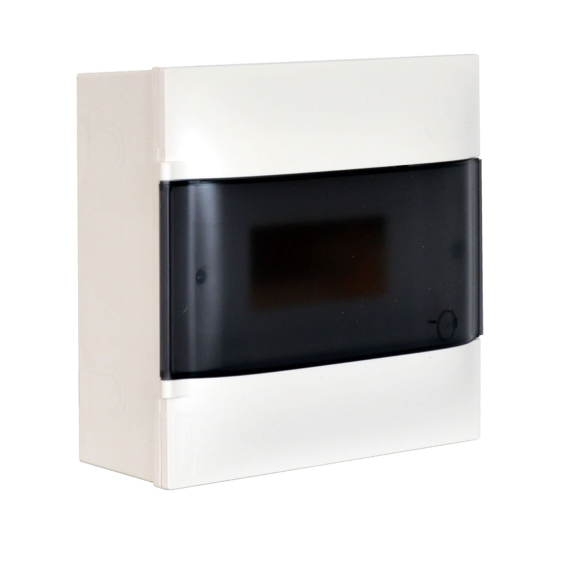 Legrand Practibox S Пластиковый щиток Навесной 1X8 Дымчатая дверь 134618 — миниатюра 3