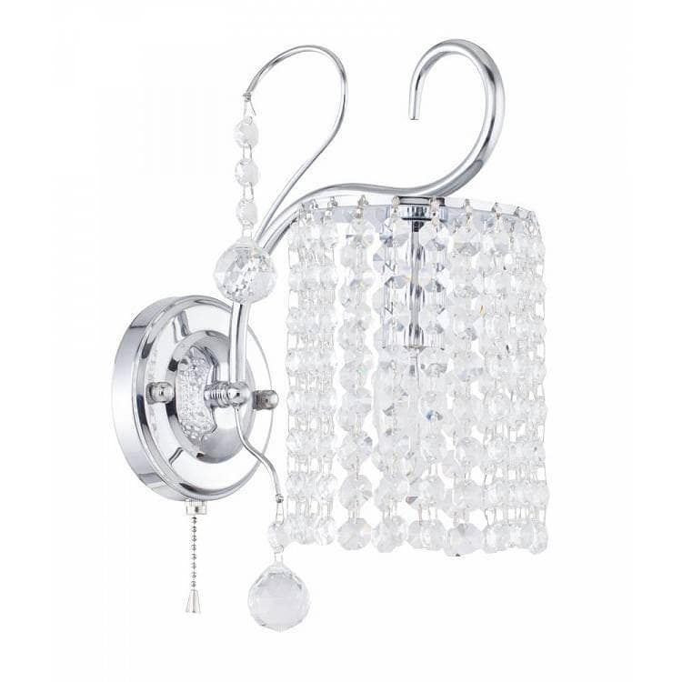Freya Crystal Leona Хром Бра E14 40W FR1127-WL-01-CH
