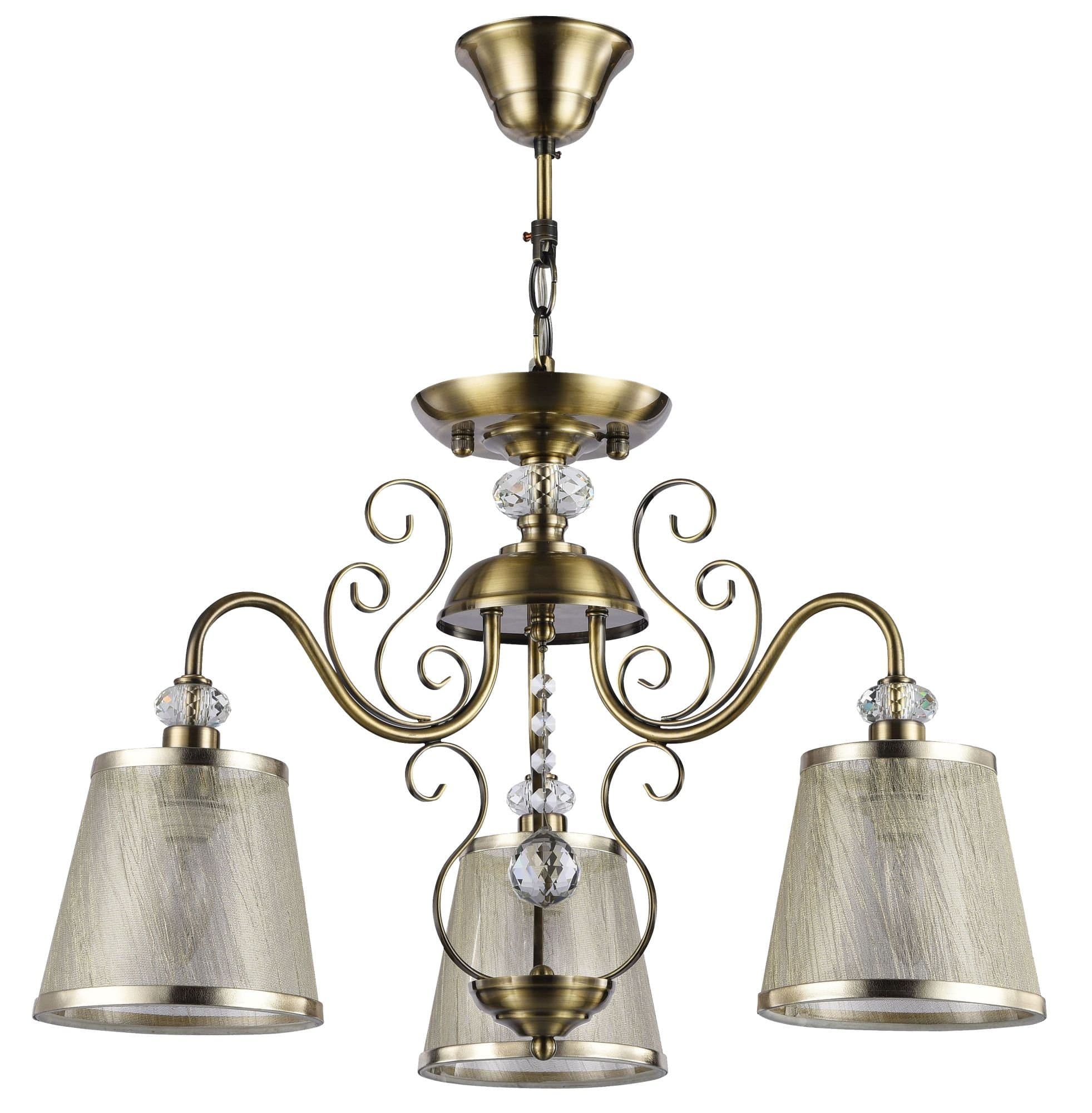 Freya Classic Driana Бронза Антик Потолочный светильник E14 40W FR2405-PL-03-BZ — миниатюра 2