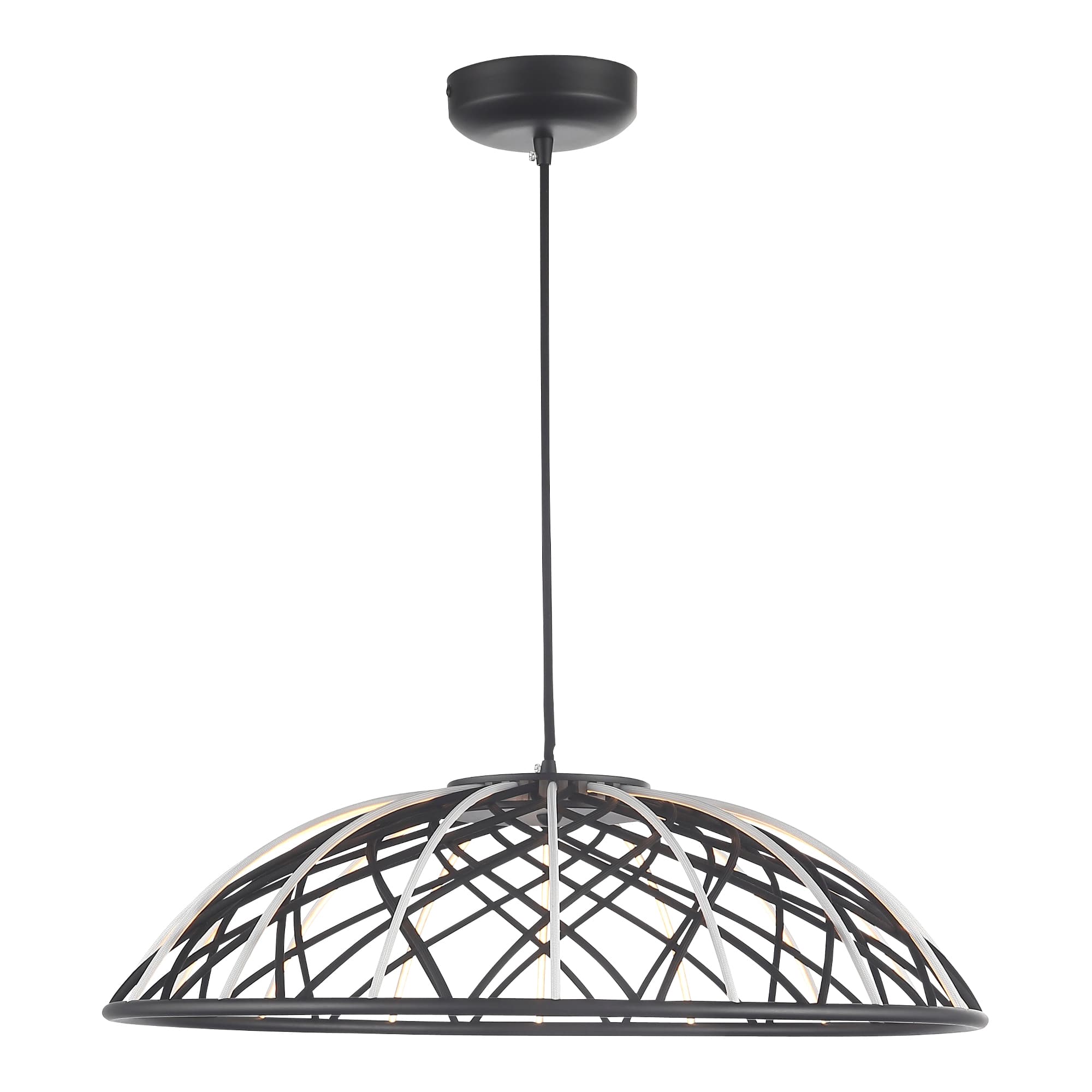 ST LUCE SL6016.403.01 Светильник подвесной Черный/Черный LED 1*20W 3000K
