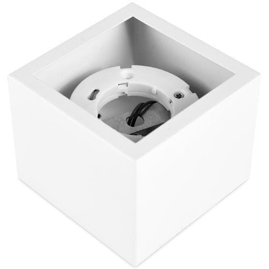 Ambrella Точечный накладной светильник GX53 TN705 WH белый GX53 100*100*80 — миниатюра 4