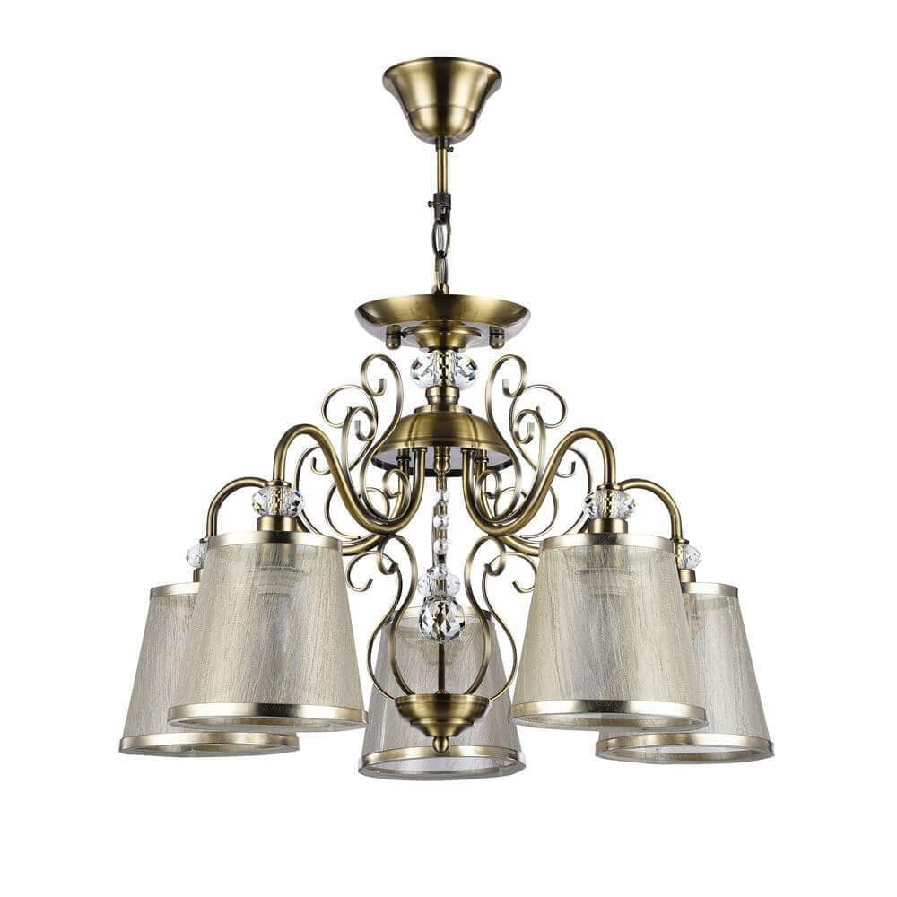Freya Classic Driana Бронза Антик Потолочный светильник E14 40W FR2405-PL-05-BZ