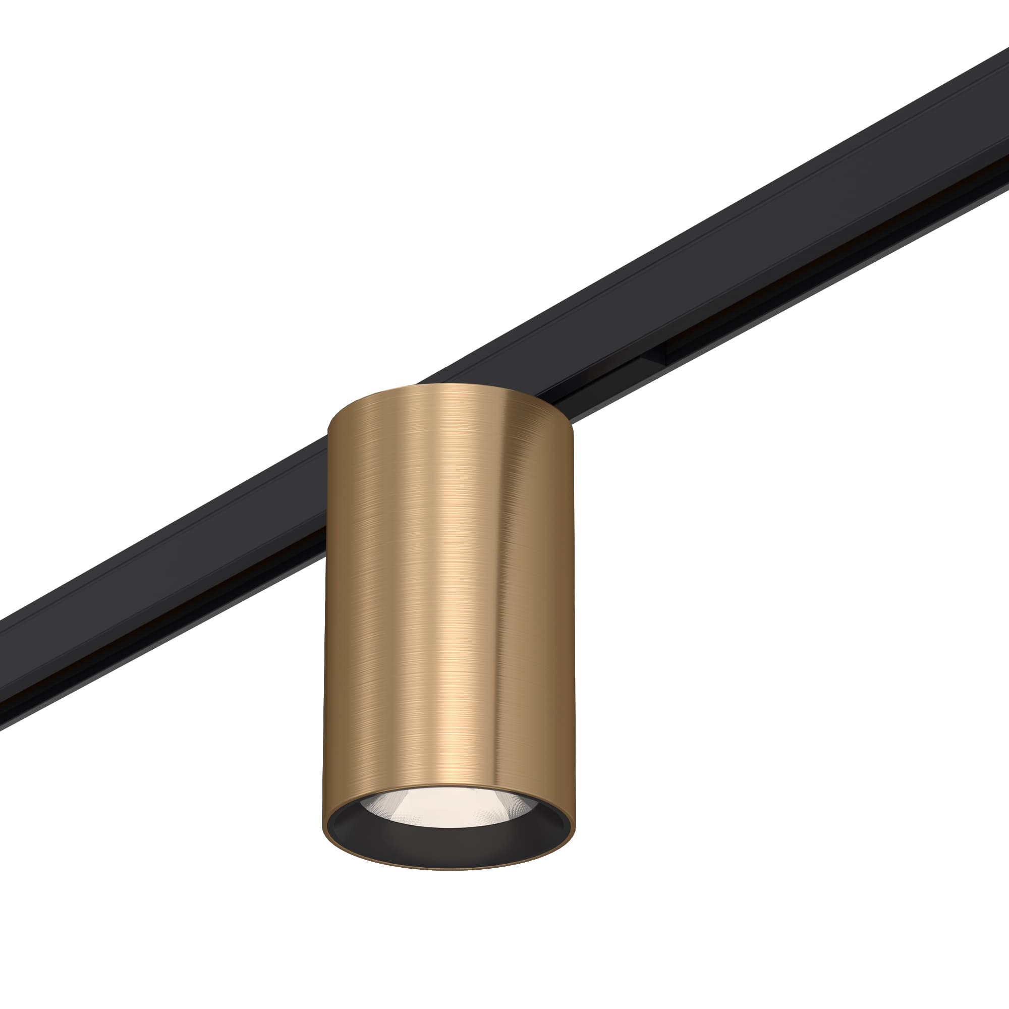 ST LUCE ST671.336.09 Магнитный трековый светильник Латунь LED 1*9W 3000K 500Lm Ra>90 36° IP20 D45xH63 24V