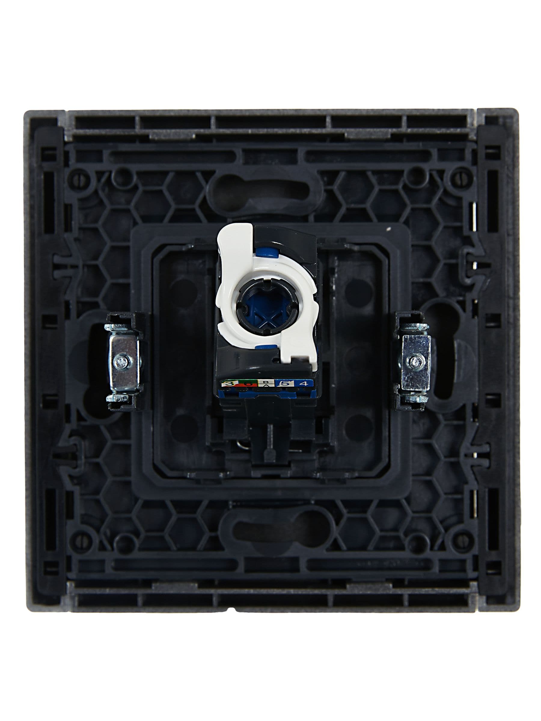 IEK FORTE&PIANO Сталь Розетка комп. RJ45 кат.6 FP531 — миниатюра 3