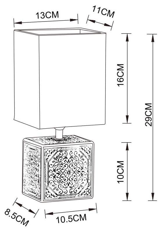 Arte Lamp A4429LT-1WA Настольные лампы декоративные — миниатюра 2