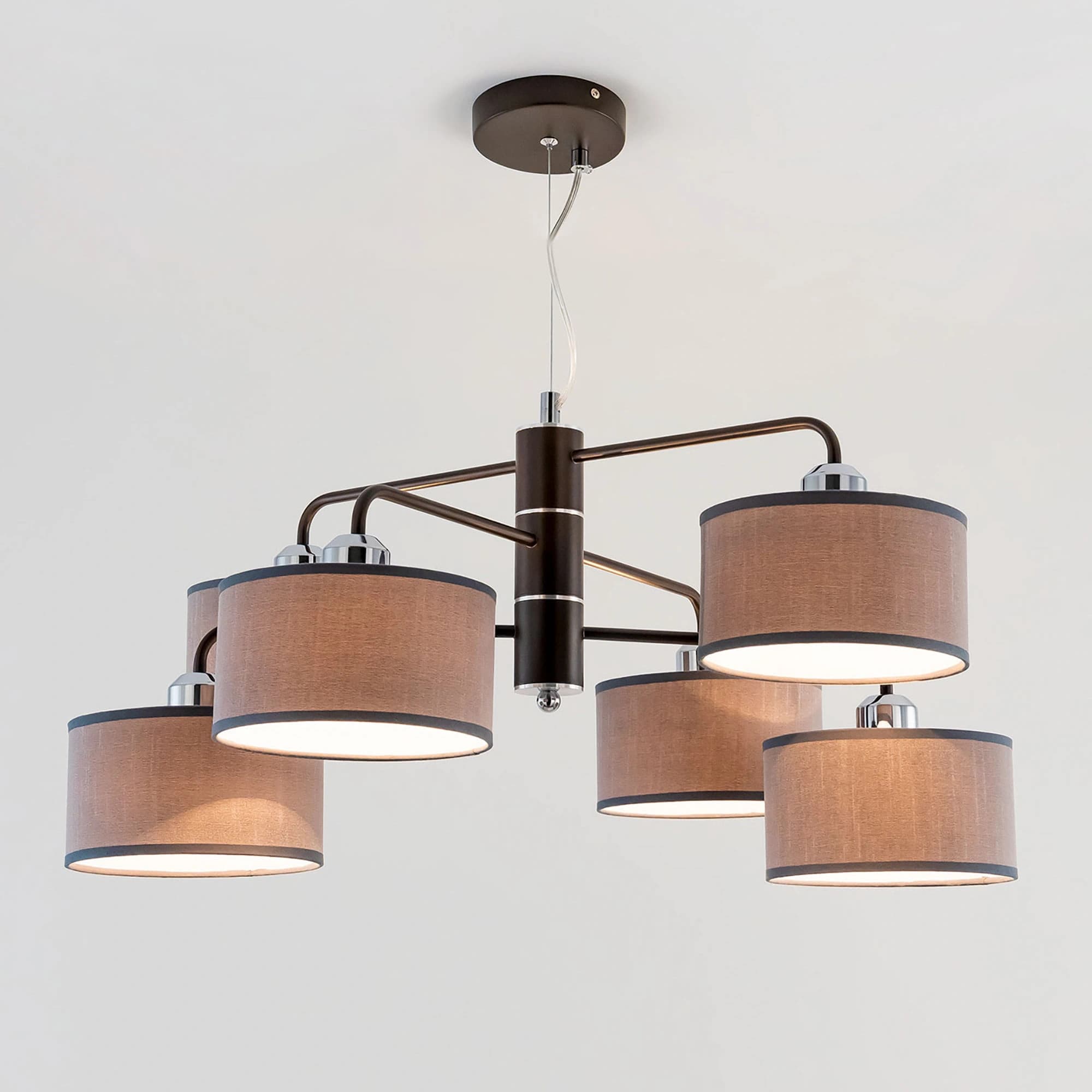 Citilux CL428261 Форма Кофе+Серый Люстра — миниатюра 3