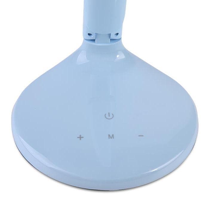 Ambrella Настольная светодиодная лампа с ночником DE550 BL голубой LED 3000-6400K 8W — миниатюра 4