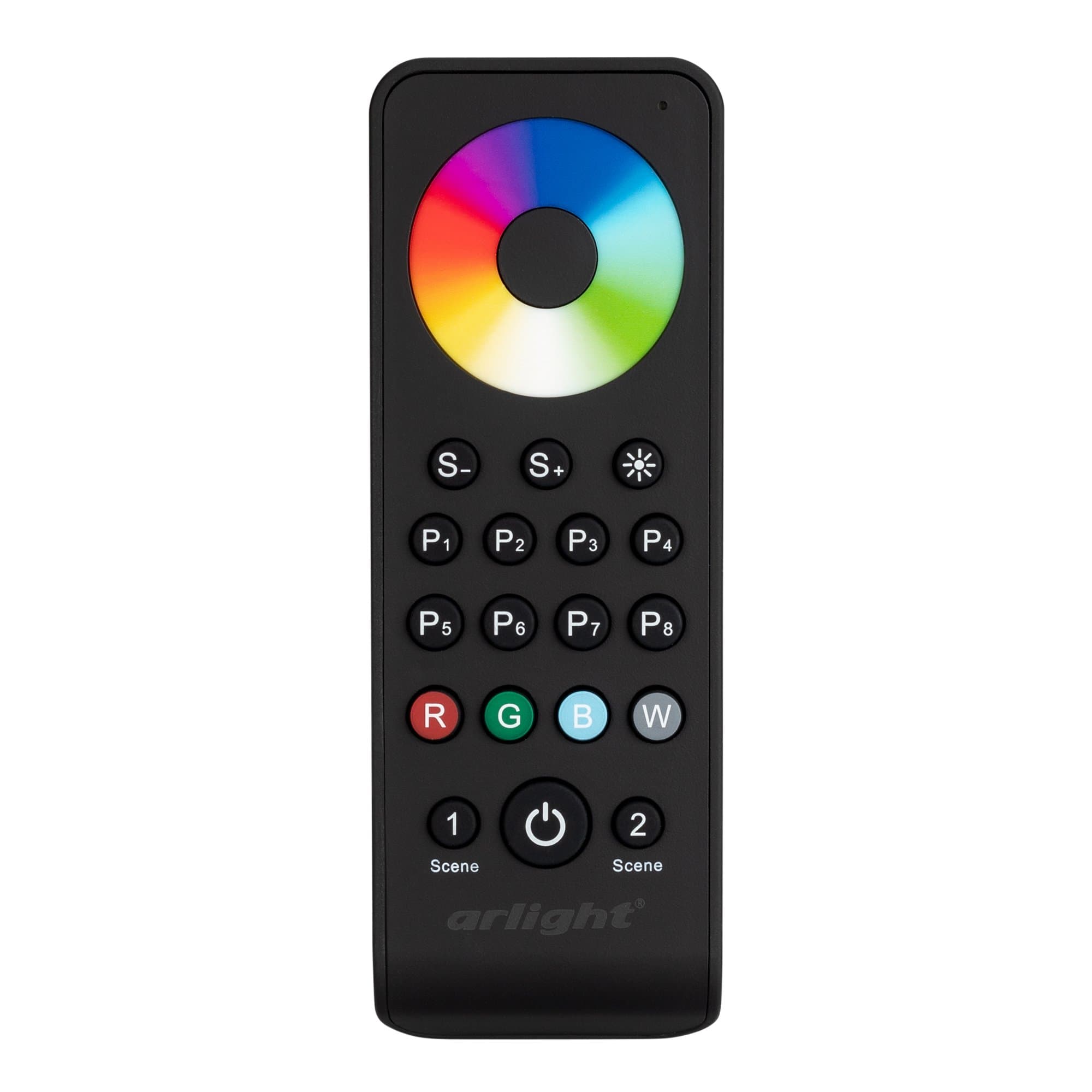 Arlight Пульт SMART-R43-RGBW Black (1 зона, 2.4G) (IP20 Пластик, 5 лет) 031937 — миниатюра 2