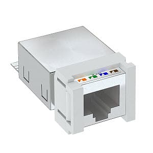 OBO Bettermann Разъем RJ45 категория 5e экранированный (FTP) Snap-In 6117343 — миниатюра 2