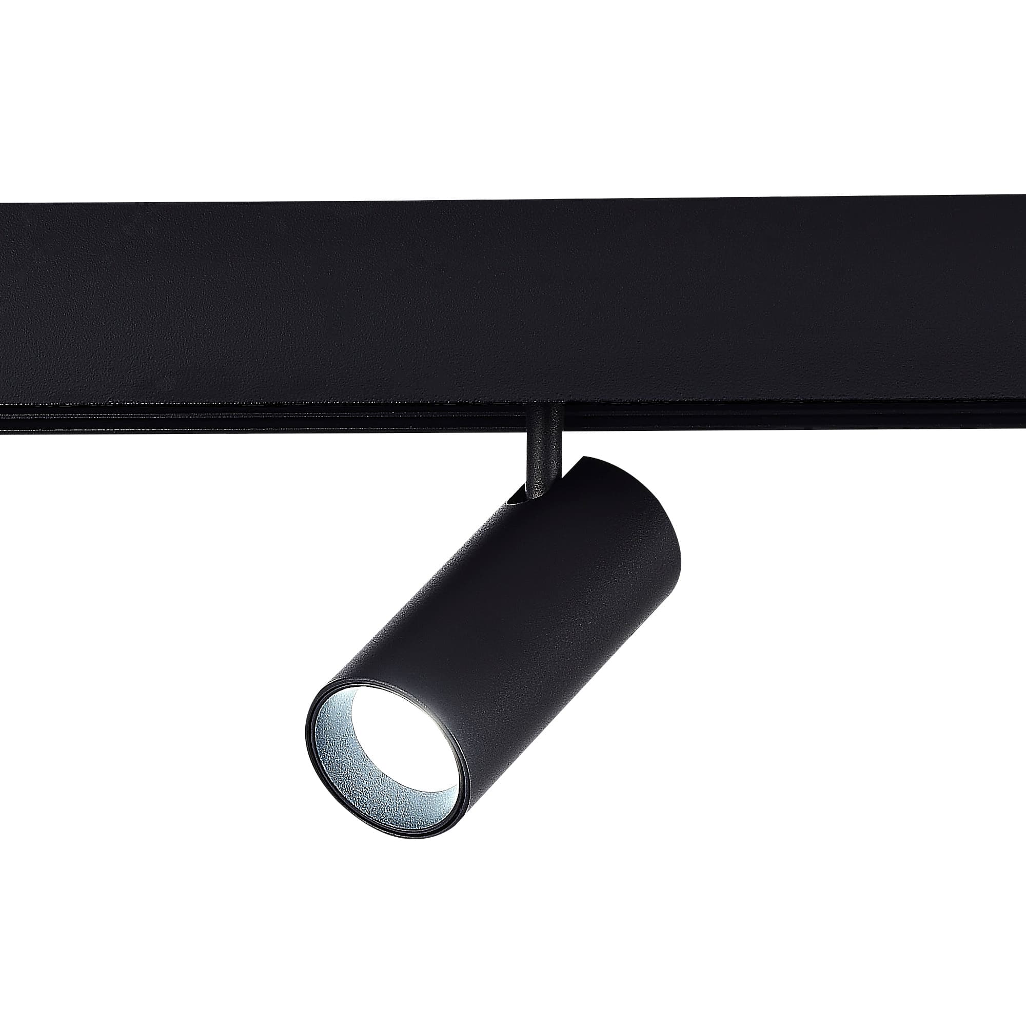 ST LUCE ST375.406.07 Магнитный трековый светильник SMART Черный LED 1*7W 2700K-6500K 630Lm Ra90 36° IP20 L100xW45xH85 48V