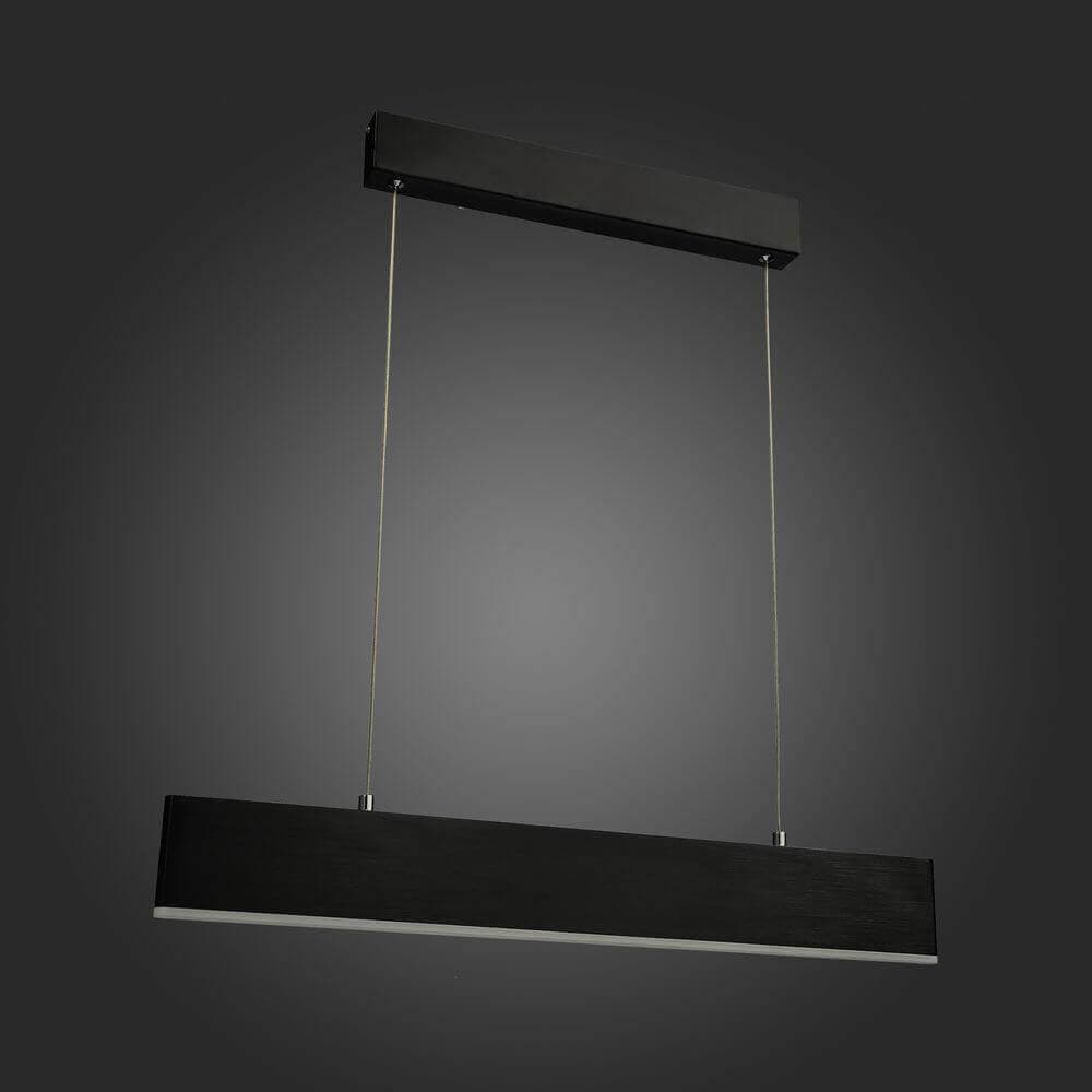 ST LUCE SL567.403.01 Светильник подвесной  Черный/Черный LED 1*24W — миниатюра 2