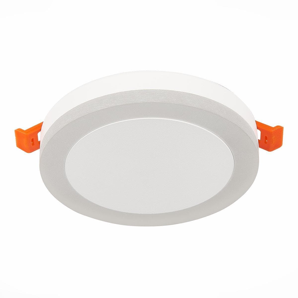 ST Luce ST104.542.06 Светильник потолочный Белый LED 1*6W 4000K 468Lm Ra>80 120° IP20 D110xH20 170-240V — миниатюра 1