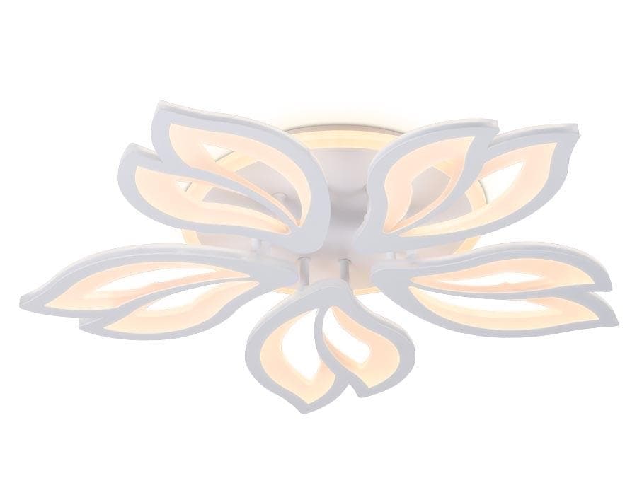 Ambrella Потолочный светодиодный светильник с пультом FA543/5 WH белый 104W 580*560*80 (ПДУ РАДИО 2.4) — миниатюра 3