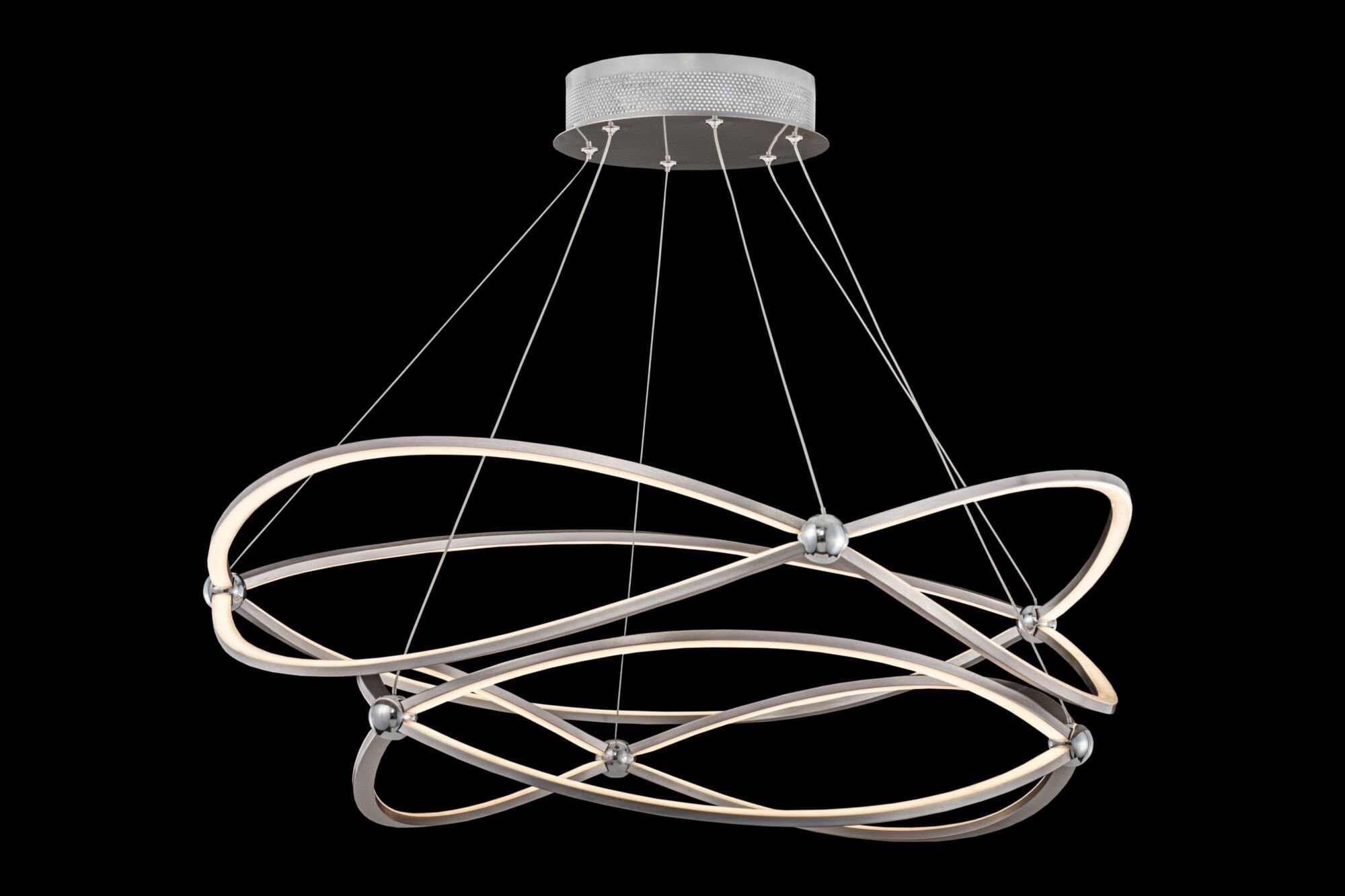 Maytoni Modern Weave Никель Подвесной светильник MOD062PL-L103CH3K — миниатюра 3