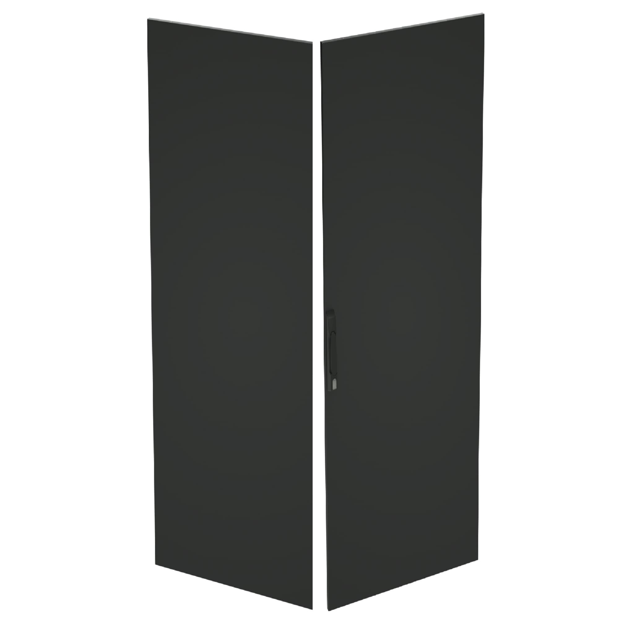 DKC Дверь двойная сплошная IT-CQE 2200x800, RAL7035