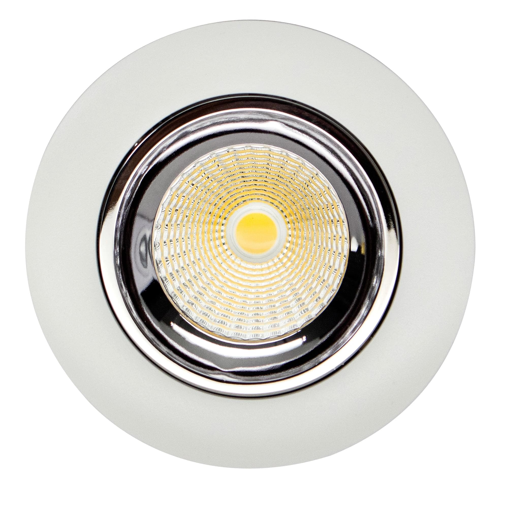 Citilux CLD001W1 Альфа Бел+Хром Светильник Встр. LED 7W*3000K — миниатюра 1