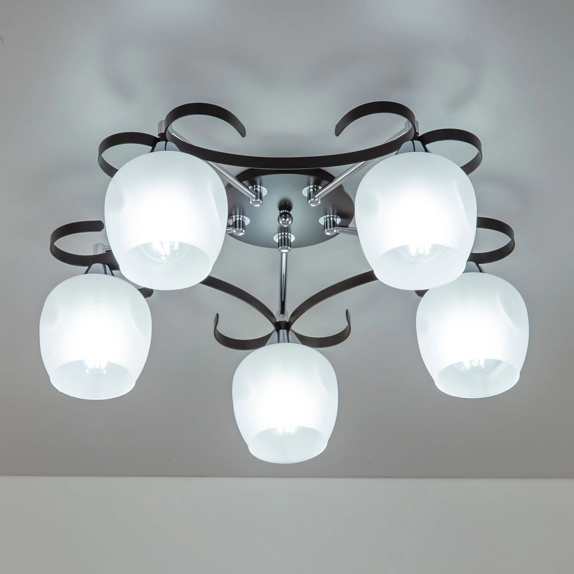 Citilux CL171154 Сюзи Венге+Хром Светильник Люстра — миниатюра 3