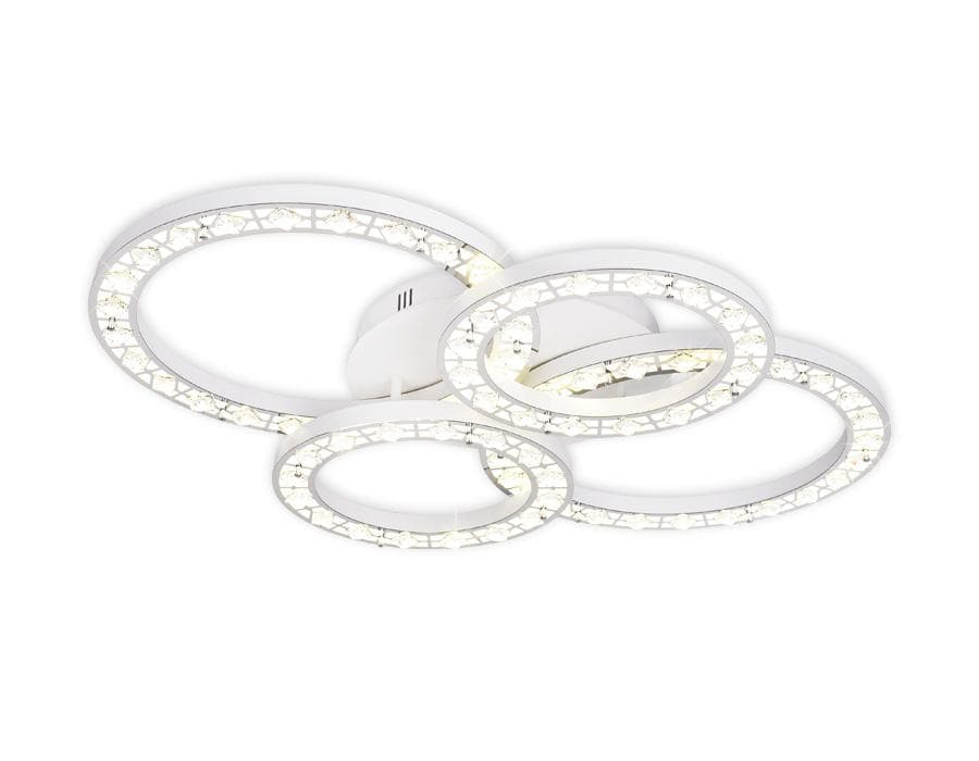 Ambrella Потолочный светодиодный светильник с пультом FA163 WH белый 120W 800*600*120 (ПДУ РАДИО 2.4) — миниатюра 3