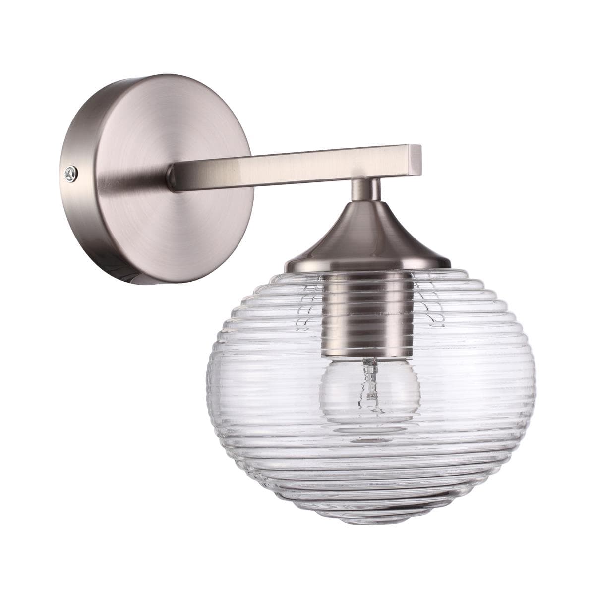 Lumion 4457/1W LN20 159 никель Бра E27 1*60W 220V COOPER