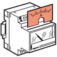 Legrand Шкала для амперметра Кат. № 0 046 00 0-250 A 004616