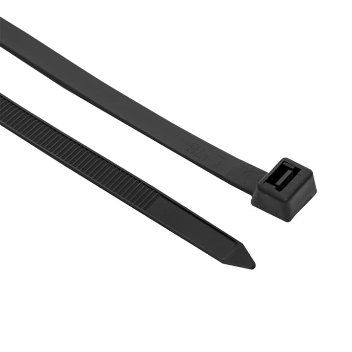 EKF PROxima Хомут P6.6 стандартный (ч), 8.8x610 (100шт) FlexLock — миниатюра 2