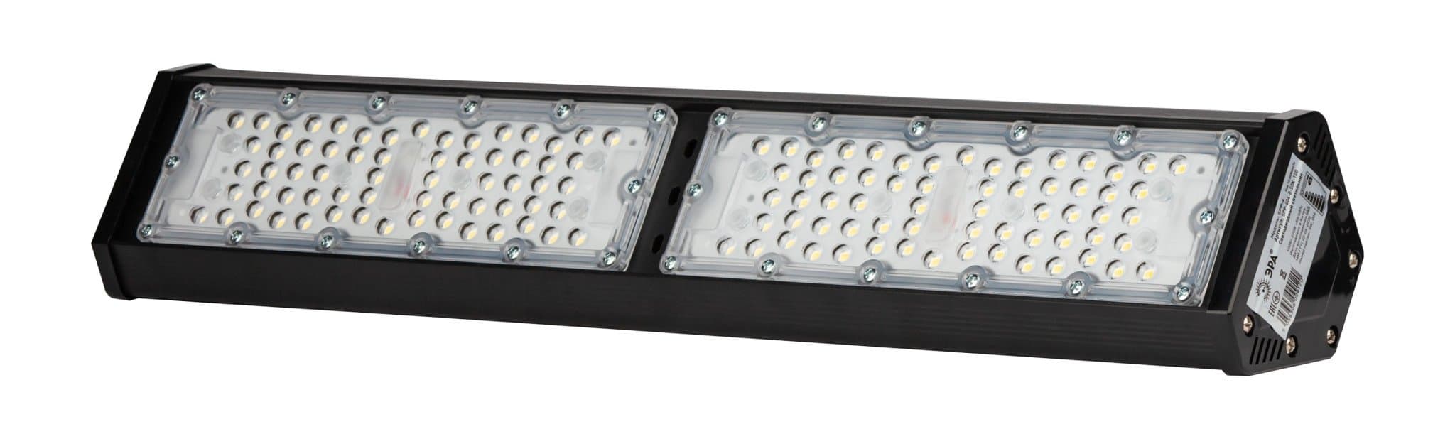 ЭРА SPP-404-0-50K-100 Cветильник cветодиодный подвесной IP65 100Вт 10500Лм 5000К Кп<5% КСС Ш IC