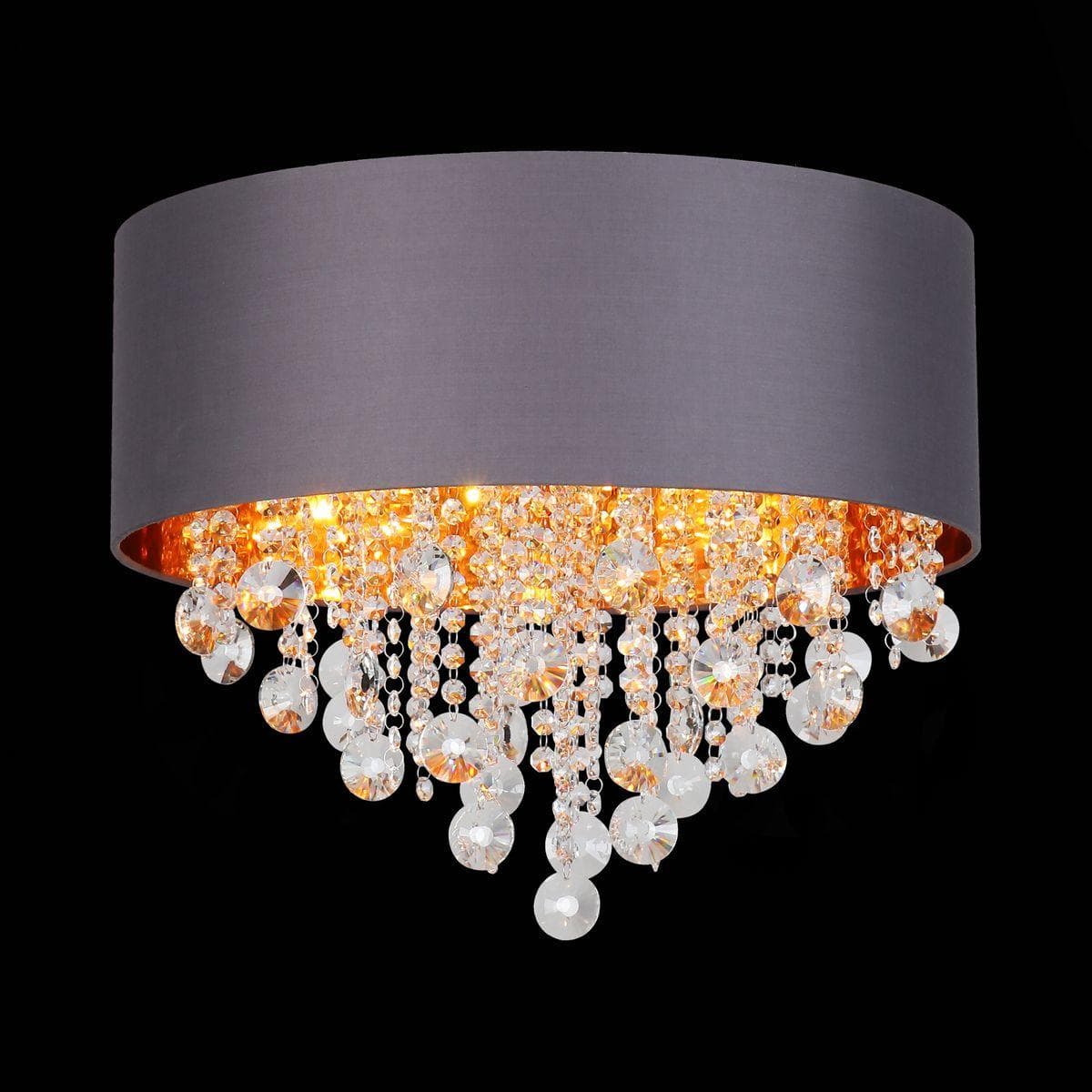 ST Luce SL1350.702.06 Светильник потолочный Хром/Серый, Золотой, Прозрачный E14 6*40W — миниатюра 2