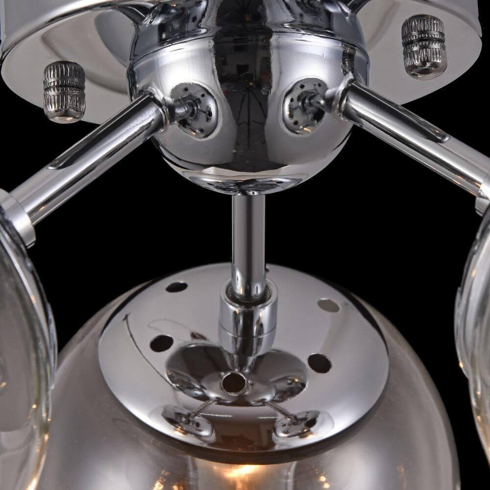 Freya Modern Richard Хром Потолочный светильник E14 60W FR5596CL-03CH — миниатюра 9