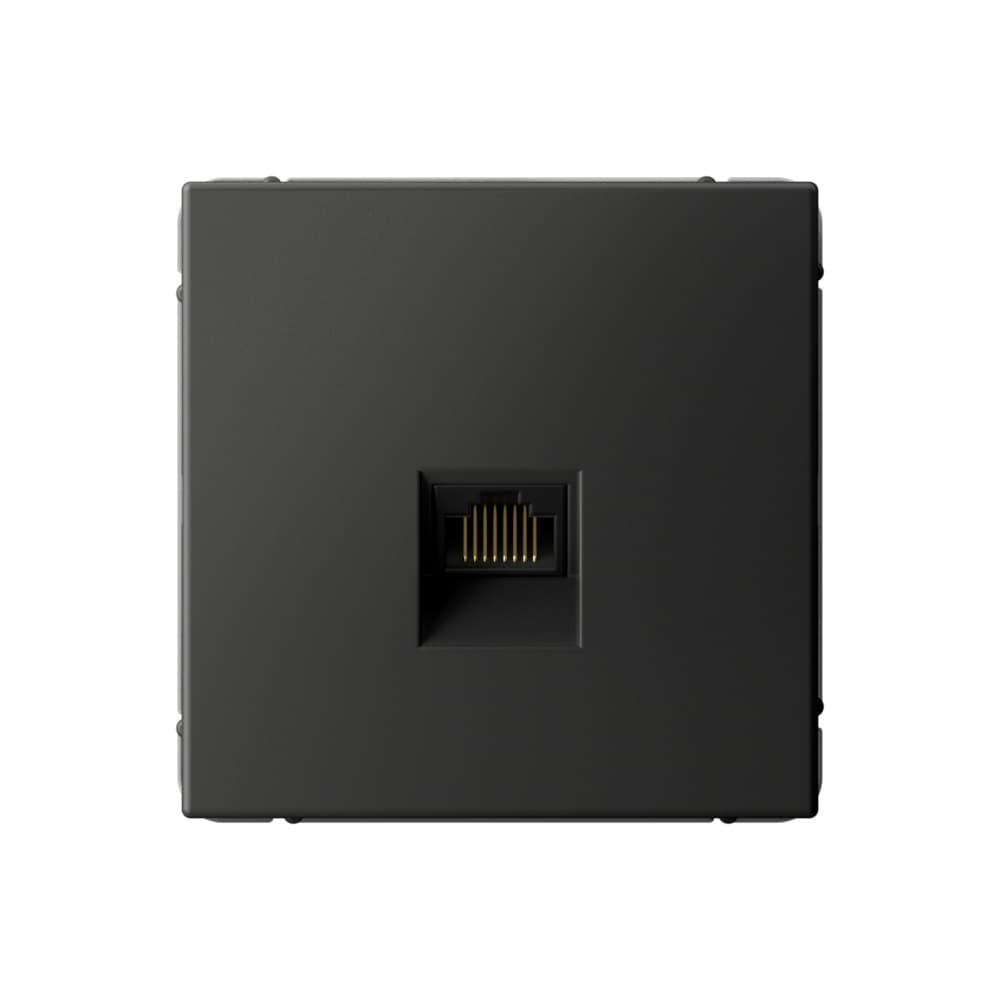 Systeme Electric ArtGallery Базальт Розетка компьютерная RJ45, кат. 6A, механизм