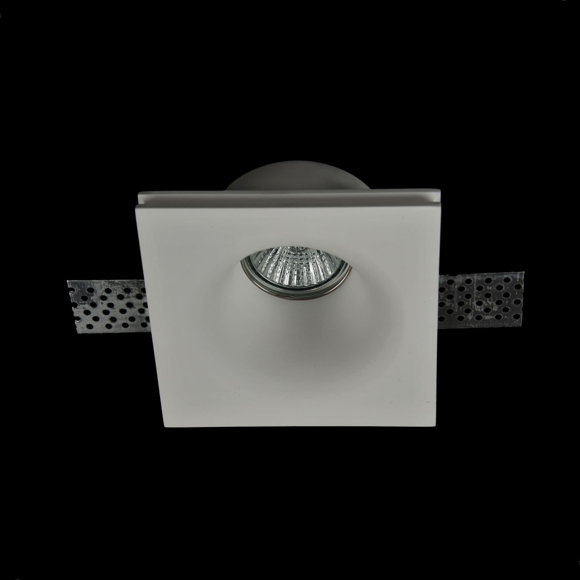 Maytoni DownLight Gyps Белый Встроенный светильник 1xGU10 35W DL001-1-01-W — миниатюра 4