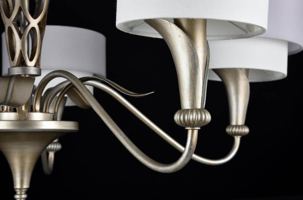 Maytoni House Lillian Серебро Антик Люстра 5xE14 40W H311-05-G — миниатюра 13