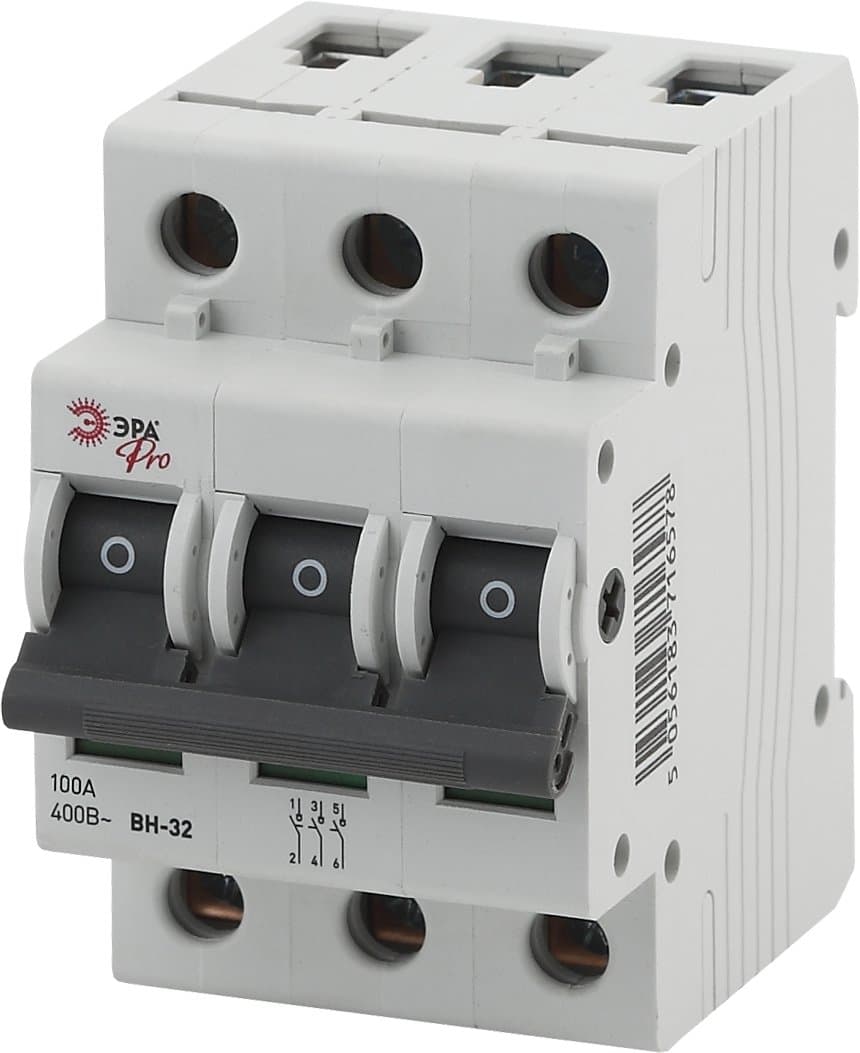 ЭРА NO-902-93 Pro Выключатель нагрузки ВН-32 3P 100A