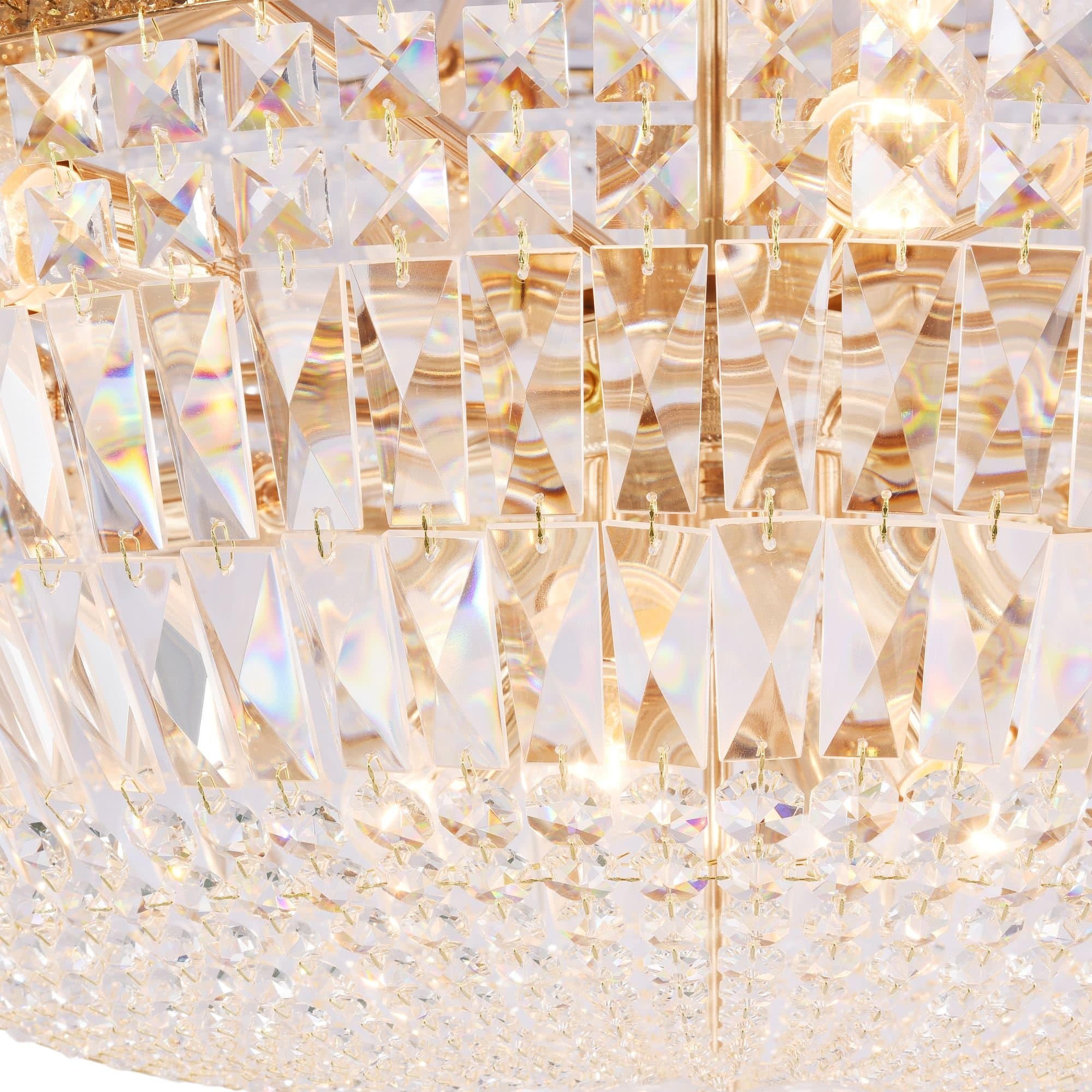 Maytoni Classic Palace Золото Антик Люстра E27 60W DIA100-CL-34-G — миниатюра 4
