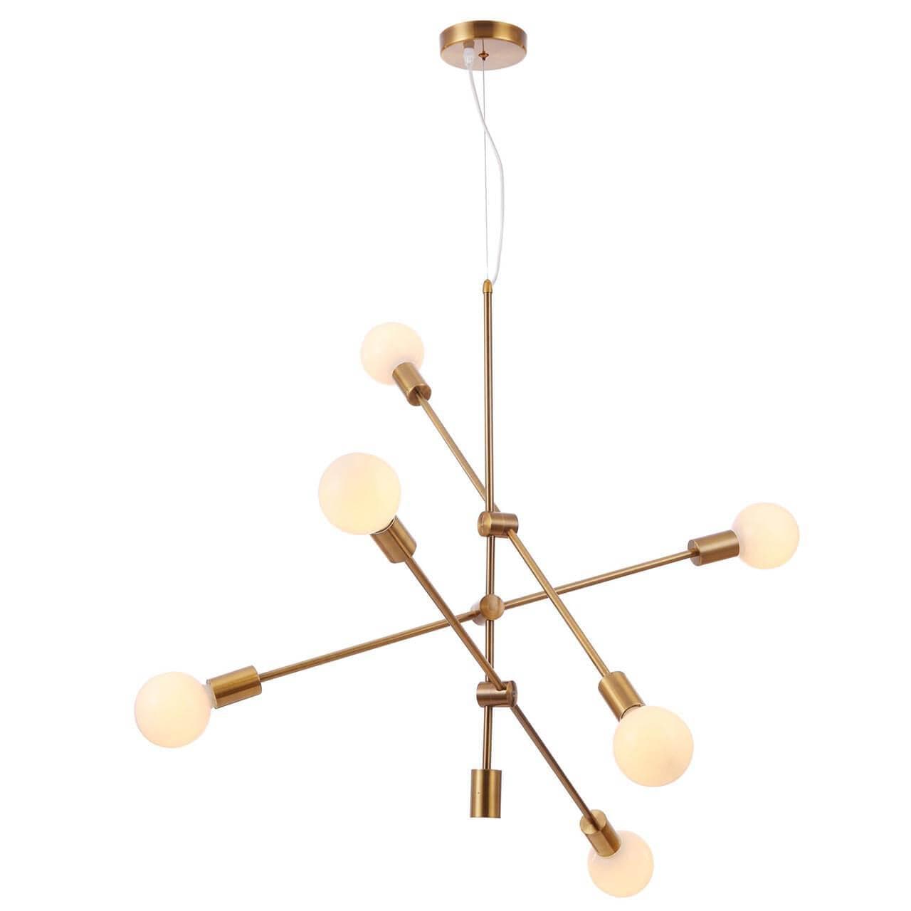 Freya Modern Octavia Латунь Подвесной светильник FR5043PL-06BS — миниатюра 1