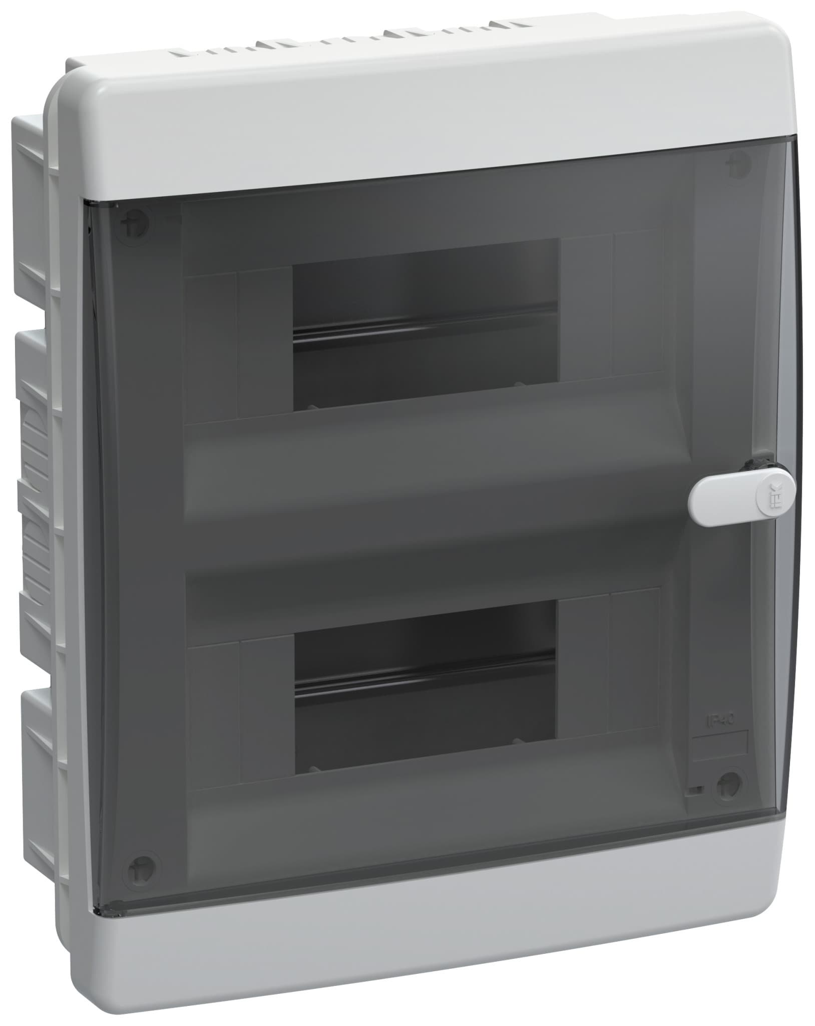 UNION Compact Корпус пласт. ЩРВ-П-18 IP41 черн. пр. дв. IEK