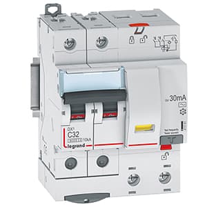 Legrand DX3 Автоматический выключатель дифференциального тока 2P 32А (С) 30MA-AC 4м 411161 — миниатюра 1