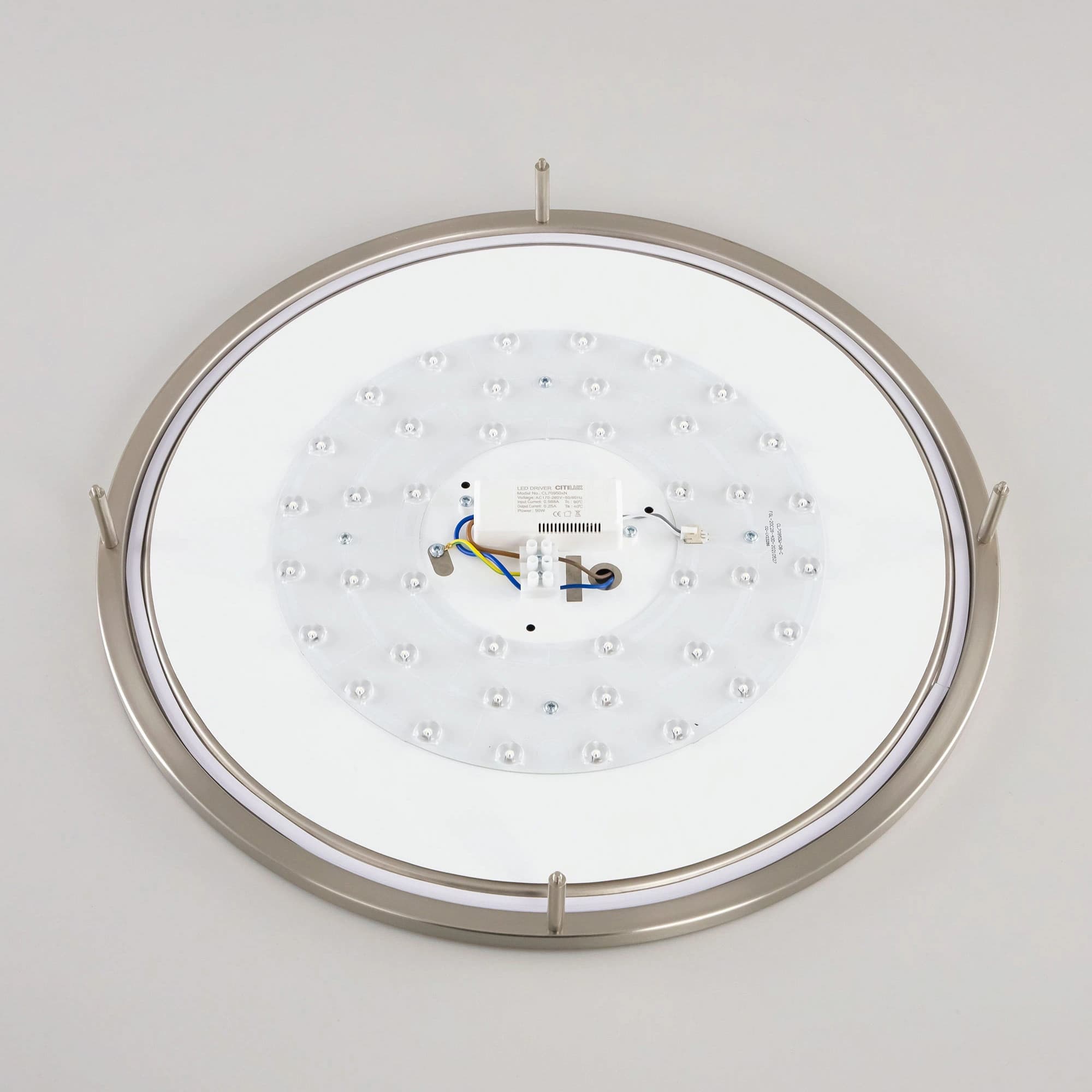 Citilux CL709501N Бостон Хром матовый Светильник накладной LED 50W*4000K — миниатюра 11