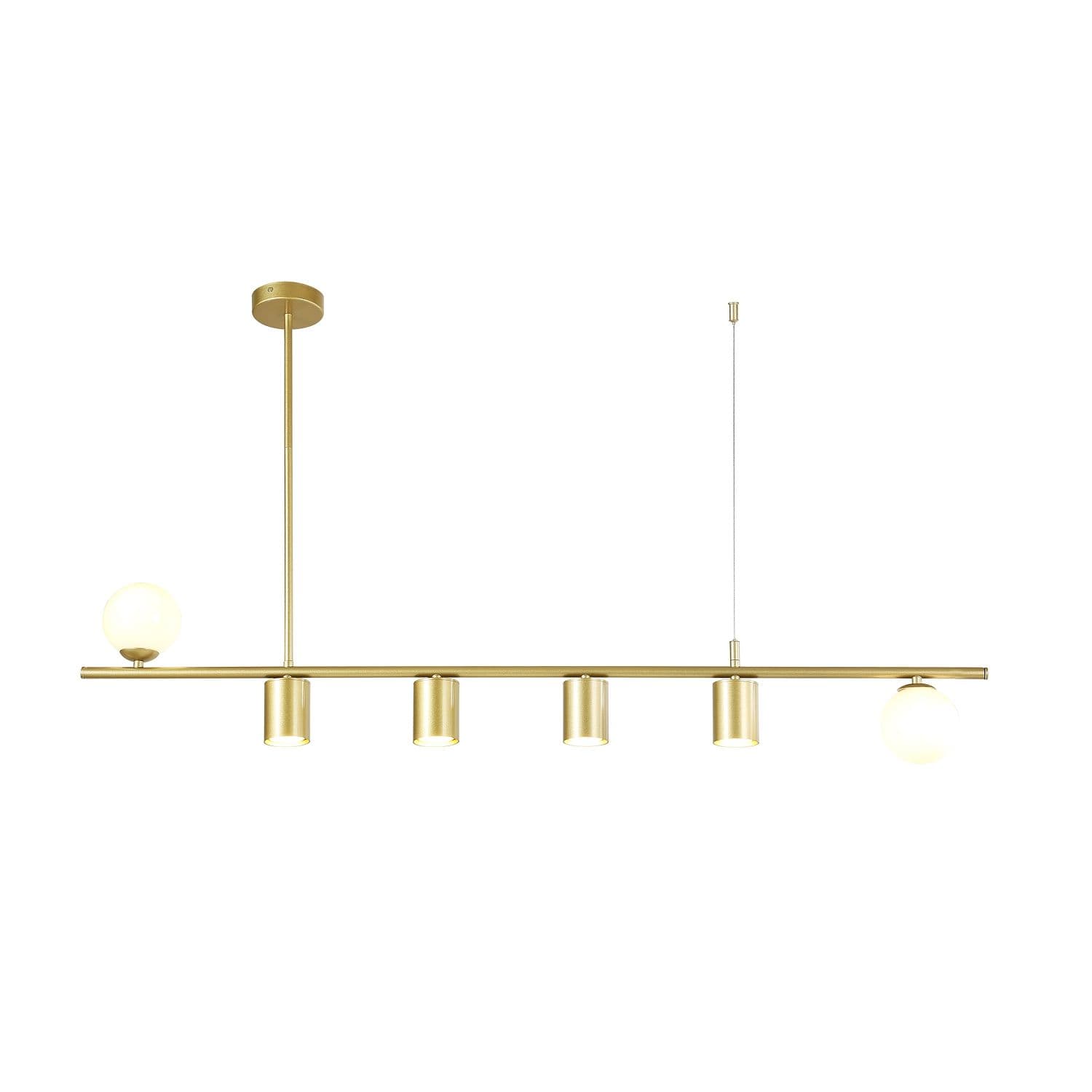 Favourite Подвесная люстра Frigus L1200*W100*H670 2*G9LED*5W + 4*GU10LED*5W, excluded 4041-6P